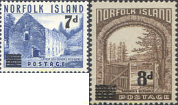 274256 MNH NORFOLK 1958 SERIE BASICA - Norfolk Eiland