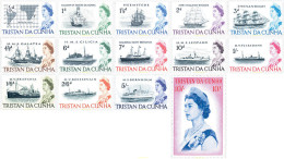 624689 MNH TRISTAN DA CUNHA 1965 BARCOS - Tristan Da Cunha