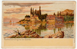 PUNTA SAN VIRGILIO Bei GARDA - (PUNTA SAN VIGILIO) - VERONA - Vedi Retro - Formato Piccolo - Verona