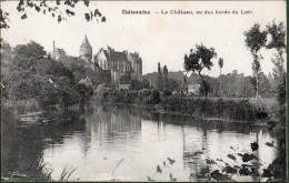 28 - CHÂTEAUDUN - Le Château Vu Des Bords Du Loir - Chateaudun