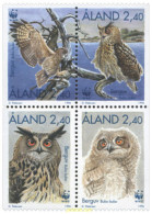 5243 MNH ALAND 1996 BUHO REAL - Aland