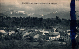 74 - BONNE SUR MENOGE ET LES ALPES - Bonne