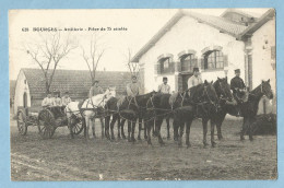 1252  CPA   BOURGES   (Cher)   Artillerie  -  Pièce De 75  Attelée   +++++++ - Bourges