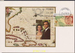 626903 MNH ESPAÑA 1976 VIAJE A HISPANOAMERICA DE LOS REYES DE ESPAÑA - Neufs