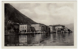 LAGO DI GARDA - GARGNANO - LUNGO LAGO - BRESCIA - Vedi Retro - Formato Piccolo - Brescia