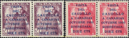 665863 HINGED ESPAÑA 1950 VISITA DEL CAUDILLO A CANARIAS - Neufs