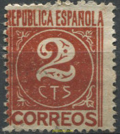 700191 HINGED ESPAÑA 1936 CIFRA Y PERSONAJES - Nuevos