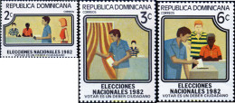 308054 MNH DOMINICANA 1982 ELECCIONES NACIONALES - Dominicaine (République)