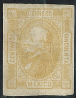 [1872] Timbre MEXIQUE Miguel Hidalgo Y Costilla YT 52 - Valeur Faciale 50 - Messico