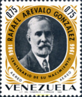 176761 MNH VENEZUELA 1966 100 ANIVERSARIO DEL NACIMIENTO DEL PERIODISTA RAFAEL AREVALO GONZALEZ - Venezuela