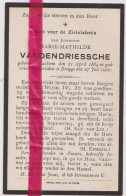 Devotie Doodsprentje Overlijden - Marie Vandendriessche - Kachtem 1864 - Brugge 1920 - Avvisi Di Necrologio