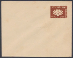 Bangladesh 20 Paisa Mint Postal Envelope, Cover, Postal Stationery - Bangladesch