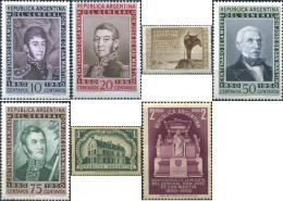 642375 HINGED ARGENTINA 1950 100 ANIVERSARIO DE LA MUERTE DEL GENERAL JOSE DE SAN MARTIN - Neufs