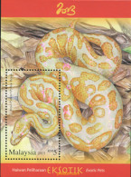 635914 MNH MALASIA 2013 AÑO LUNAR CHINO - AÑO DE LA SERPIENTE - Maleisië (1964-...)