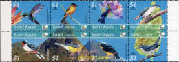 149530 MNH SANTA LUCIA 2004 AVES - St.Lucie (1979-...)