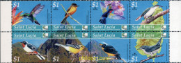149530 MNH SANTA LUCIA 2004 AVES - St.Lucia (1979-...)