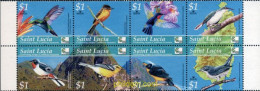 149530 MNH SANTA LUCIA 2004 AVES - St.Lucie (1979-...)