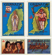 319129 MNH GRANADA 1987 500 ANIVERSARIO DEL DESCUBRIMIENTO DE AMERICA - Grenada (1974-...)