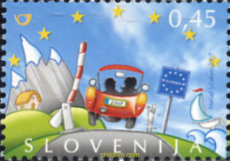 215472 MNH ESLOVENIA 2007 ENTRADA A LA UNION EUROPEA - Eslovenia