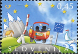 215472 MNH ESLOVENIA 2007 ENTRADA A LA UNION EUROPEA - Slovénie