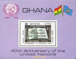 317317 MNH GHANA 1985 40 ANIVERSARIO DE LA ONU - Ghana (1957-...)