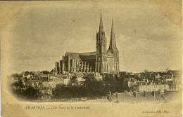 CPA CHARTRES (Eure Et Loir). Côté Nord De La Cathédrale - Chartres