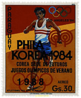 350895 MNH PARAGUAY 1984 24JUEGOS OLIMPICOS VERANO. SEUL 1988 - PHILAKOREA 1984 - Paraguay