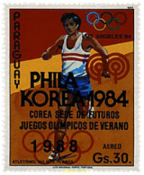 350895 MNH PARAGUAY 1984 24JUEGOS OLIMPICOS VERANO. SEUL 1988 - PHILAKOREA 1984 - Paraguay