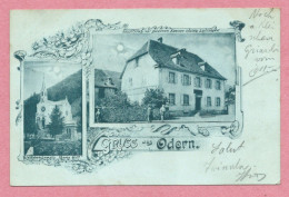 68 - GRUSS Aus ODERN - ODEREN - Gasthaus Zur Goldenen Kanone - Jules LUTRINGER - Kapelle - Sonstige & Ohne Zuordnung