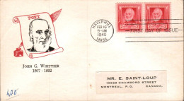 USA ETATS UNIS LETTRE FDC POUR LE CANADA 1940 - 1851-1940