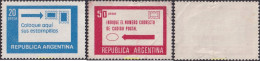 728916 MNH ARGENTINA 1978 SLOGAN POSTAL - Ongebruikt