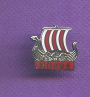 Rare Pins Bateau Viking Drakkar  Norge  Egf   T154 - Barche