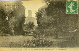 CPA LINAS (Essonne). Tour De Montlhéry, Vue De La Propriété "Marie-Jeanne" - Other & Unclassified