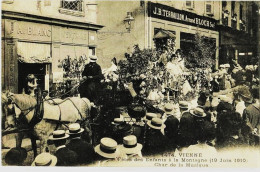 1983 - VIENNE -  FETE DES ENFANTS DE LA MONTAGNE - CHAR DE LA MUSIQUE - TRES GROS PLAN -RARE - TERRAILLON - Vienne