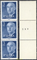 4071 MNH ESPAÑA 1955 GENERAL FRANCO - Ungebraucht
