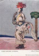 CROIX ROUGE DU CONGO:  Femme Sorcière USUMBURA (Exposition Coloniale Paris 1931) - Croix-Rouge