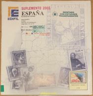 Supl.Edifil 2005 España Bloque De Cuatro Montado 50053 - Pre-printed Pages