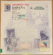 Supl.Edifil 2005 España Bloque De Cuatro Montado 50053 - Vordruckblätter