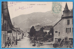 CPA AIN (01) - CHEZERY - LA ROUTE DE LELEX - Ohne Zuordnung