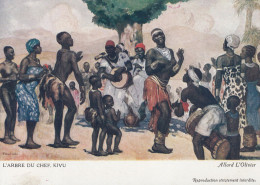 CROIX ROUGE DU CONGO:  L'arbre Du Chef KIVU (Exposition Coloniale Paris 1931) - Croix-Rouge