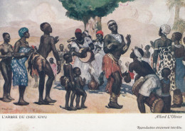 CROIX ROUGE DU CONGO:  L'arbre Du Chef KIVU (Exposition Coloniale Paris 1931) - Cruz Roja