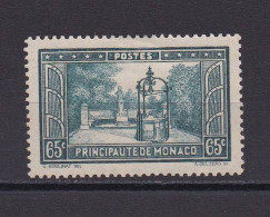 MONACO 1933 TIMBRE N°124 NEUF AVEC CHARNIERE PAYSAGE - Ungebraucht