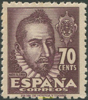 700496 MNH ESPAÑA 1948 PERSONAJES - Unused Stamps