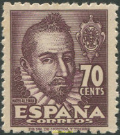 700496 MNH ESPAÑA 1948 PERSONAJES - Nuovi