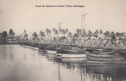 SENEGAL : Pont De Bateaux à Guet N'Dar - Sénégal