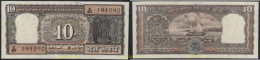 8611 INDIA 1985 INDIA 10 RUPEES 1985 1990 - Inde