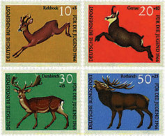 695476 HINGED ALEMANIA FEDERAL 1966 FAUNA SILVESTRE - Unused Stamps