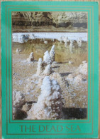 ISRAEL SALT CRYSTALS DEAD SEA DESERT YEHUDA HILLS CARTE POSTALE KARTE POSTCARD ANSICHTSKARTE CARTOLINA CARD POSTKARTE - Israel