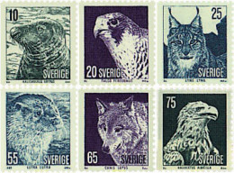 70411 MNH SUECIA 1973 FAUNA PROTEGIDA - Nuevos