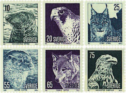 70411 MNH SUECIA 1973 FAUNA PROTEGIDA - Unused Stamps